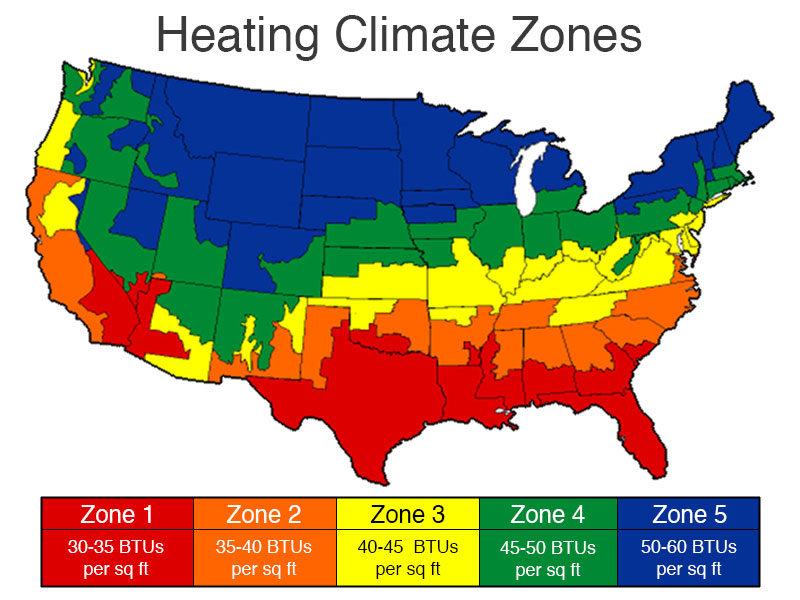 Heating Climate Zones