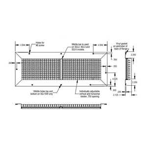 Bard Supply Air Grille