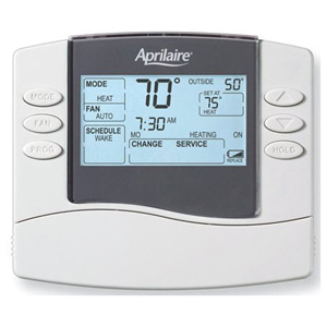 Aprilaire Heating and Cooling System Digital Thermostat