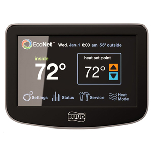 Ruud Thermostat Integrated Control Center